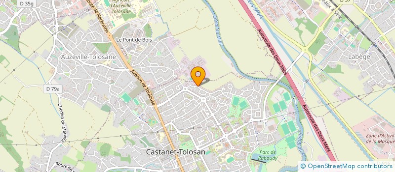 localisation de l'entreprise MADAME ELISABETH GUILLOU à CASTANET-TOLOSAN