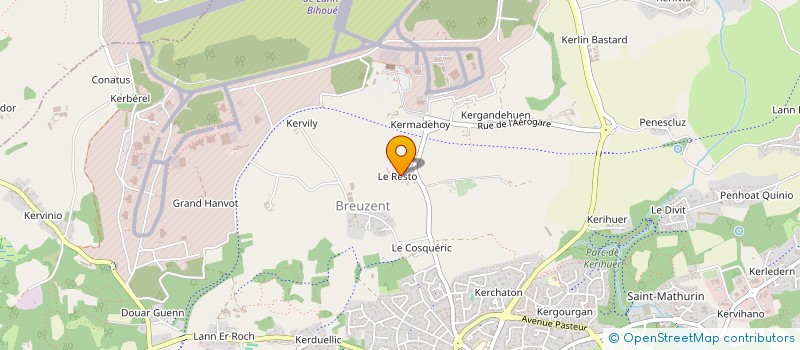 localisation de l'entreprise MADAME ELISABETH GUILLOU  PLOEMEUR