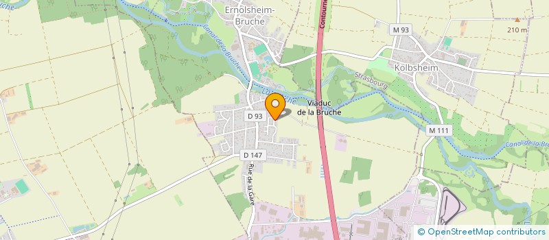 localisation de l'entreprise MADAME ELISABETH HECKMANN  DUPPIGHEIM