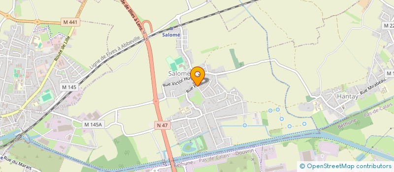 localisation de l'entreprise MADAME ELISABETH HERBAULT  SALOME