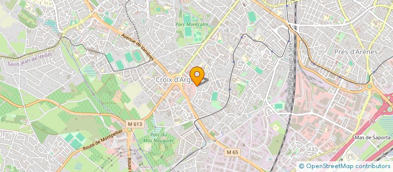 localisation de l'entreprise MADAME ELISABETH HEREDIA à MONTPELLIER