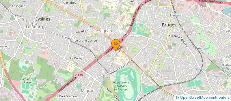 localisation de l'entreprise MADAME ELISABETH HOMSI ZEIDAN  EYSINES