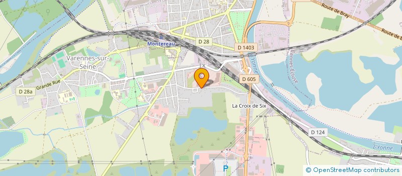 localisation de l'entreprise MADAME ELISABETH ICOS  VARENNES-SUR-SEINE