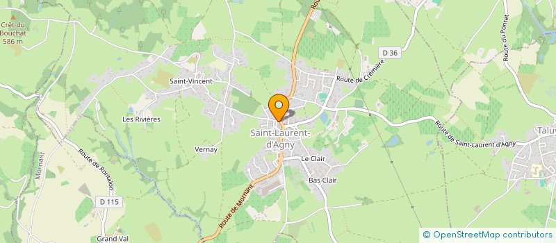 localisation de l'entreprise MADAME ELISABETH IKITH-EHETH  SAINT-LAURENT-D'AGNY