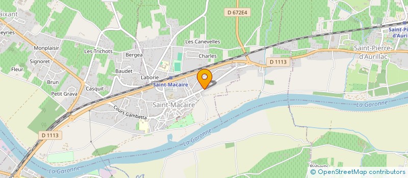 localisation de l'entreprise MADAME ELISABETH ILIC  SAINT-MACAIRE