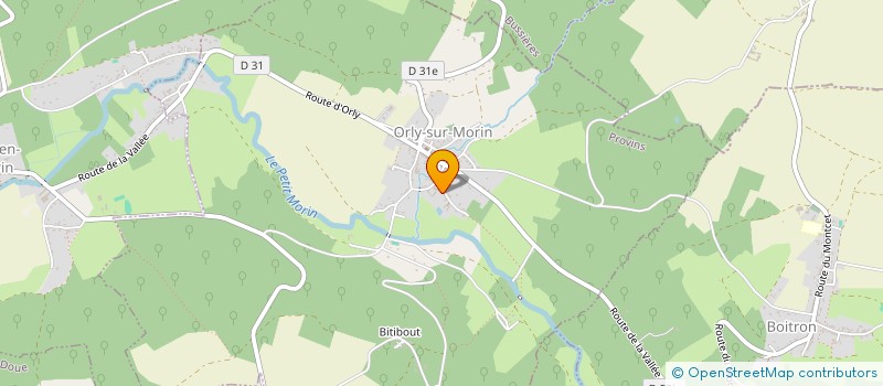 localisation de l'entreprise MADAME ELISABETH IRENE LAGNEAU  ORLY-SUR-MORIN