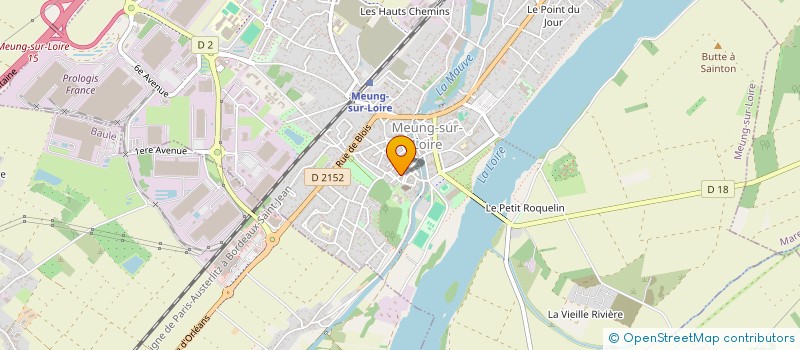 localisation de l'entreprise MADAME ELISABETH ISABELLE DELAUZUN à MEUNG-SUR-LOIRE