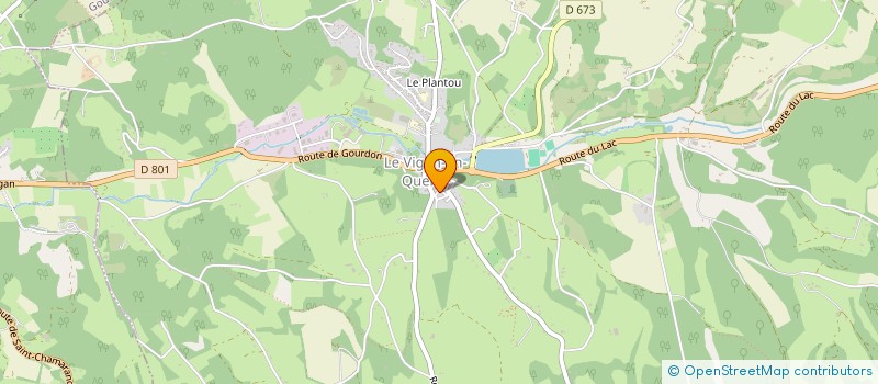 localisation de l'entreprise MADAME ELISABETH JACQUES  LE VIGAN-EN-QUERCY