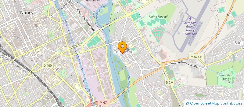 localisation de l'entreprise MADAME ELISABETH JAKOB  TOMBLAINE