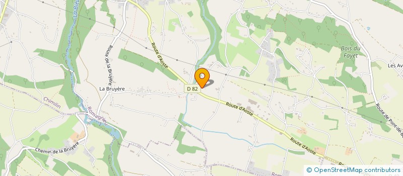 localisation de l'entreprise MADAME ELISABETH JEUNIER  ROMAGNIEU