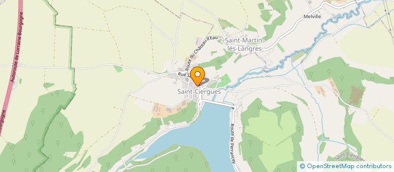 localisation de l'entreprise MADAME ELISABETH JODER à SAINT-CIERGUES