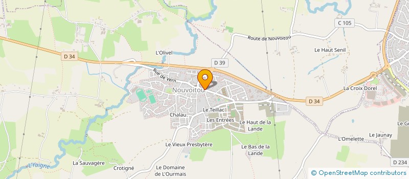 localisation de l'entreprise MADAME ELISABETH JOHAN  NOUVOITOU