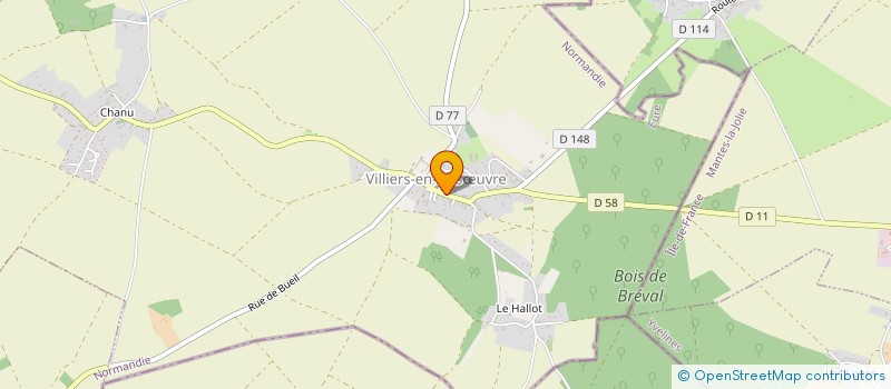 localisation de l'entreprise MADAME ELISABETH JOSEPH  MEREY