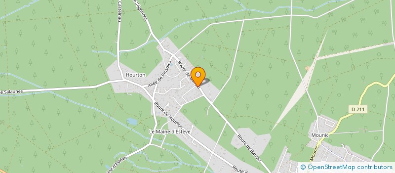 localisation de l'entreprise MADAME ELISABETH JOUANNEAU  SAINT AUBIN DE MEDOC