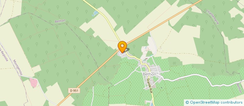 localisation de l'entreprise MADAME ELISABETH JOYEUX  BETHON