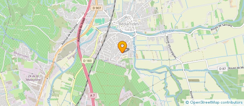 localisation de l'entreprise MADAME ELISABETH KHAMVONGSA  BEDARRIDES