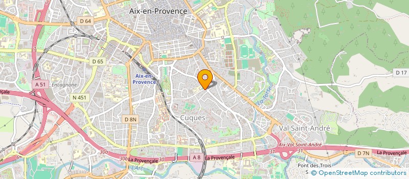 localisation de l'entreprise MADAME ELISABETH KOCH à AIX-EN-PROVENCE