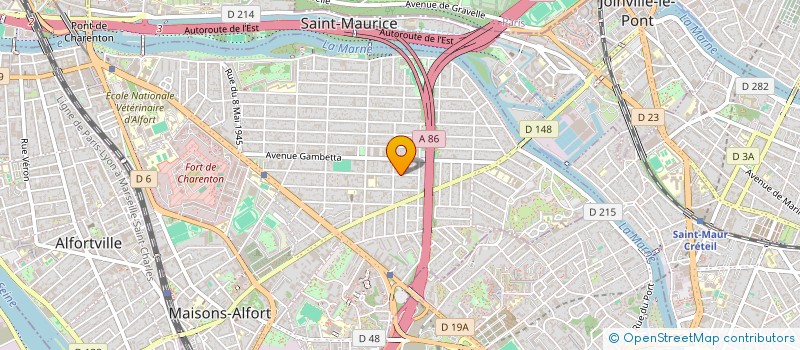 localisation de l'entreprise MADAME ELISABETH KOCOVSKI à MAISONS-ALFORT