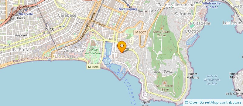 localisation de l'entreprise MADAME ELISABETH KRASUSKI à NICE