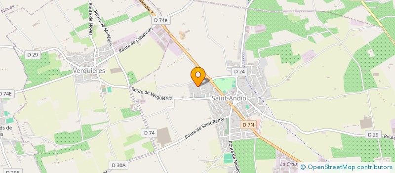 localisation de l'entreprise MADAME ELISABETH KRIKORIAN  SAINT-ANDIOL