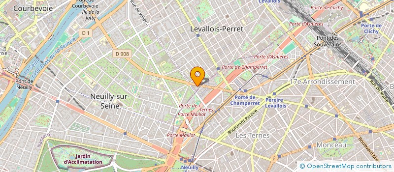 localisation de l'entreprise MADAME ELISABETH LAC à LEVALLOIS-PERRET