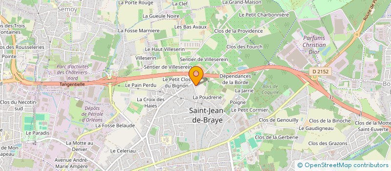 localisation de l'entreprise MADAME ELISABETH LACOSTE  COMBLEUX