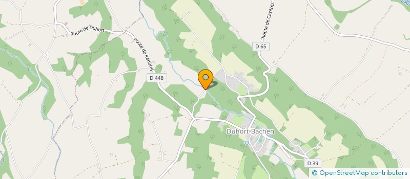 localisation de l'entreprise MADAME ELISABETH LAMORERE  DUHORT-BACHEN