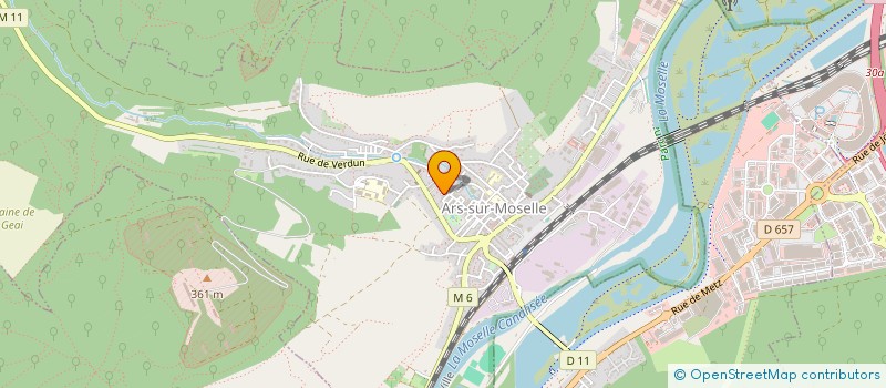 localisation de l'entreprise MADAME ELISABETH LANCON  SAINTE-RUFFINE