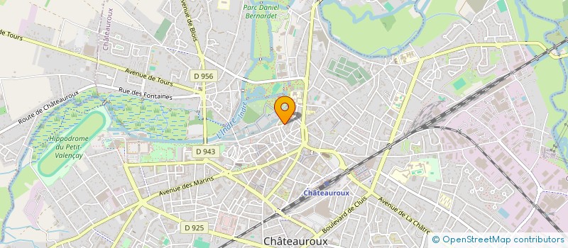 localisation de l'entreprise MADAME ELISABETH LARDEAU à CHATEAUROUX