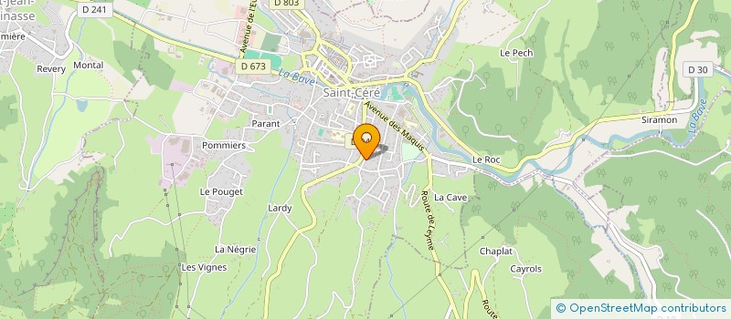 localisation de l'entreprise MADAME ELISABETH LASFARGEAS  BETAILLE