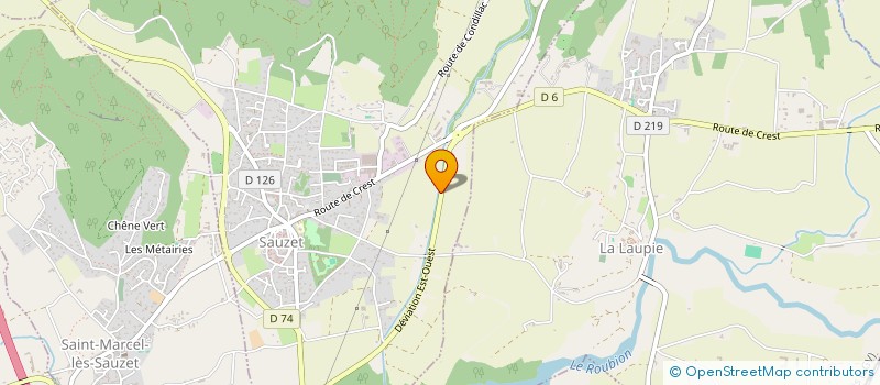 localisation de l'entreprise MADAME ELISABETH LATOUR  SAUZET