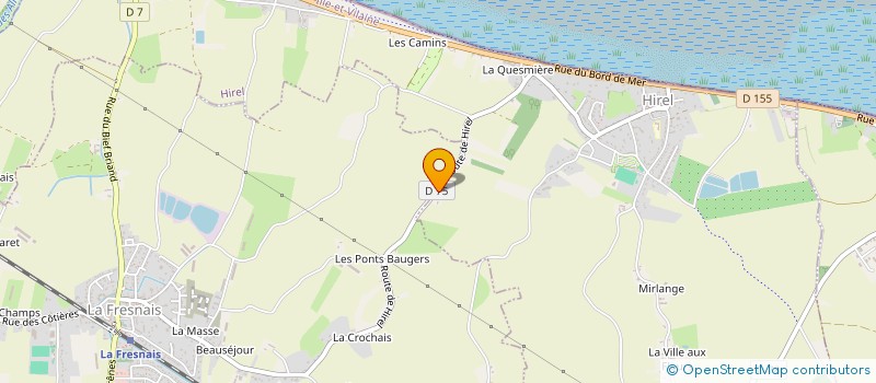 localisation de l'entreprise MADAME ELISABETH LE DUC  ROZ-LANDRIEUX