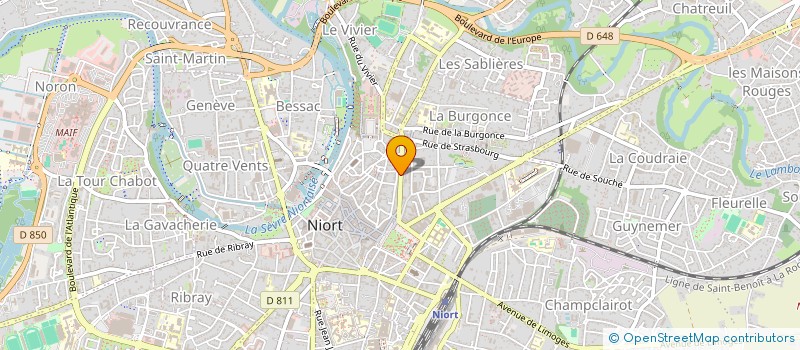 localisation de l'entreprise MADAME ELISABETH LE DUIGOU à NIORT