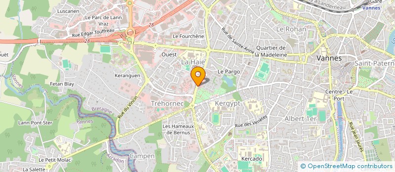 localisation de l'entreprise MADAME ELISABETH LE NORMAND à VANNES