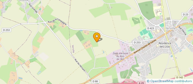 localisation de l'entreprise MADAME ELISABETH LEBORGNE à CRIQUETOT-SUR-OUVILLE