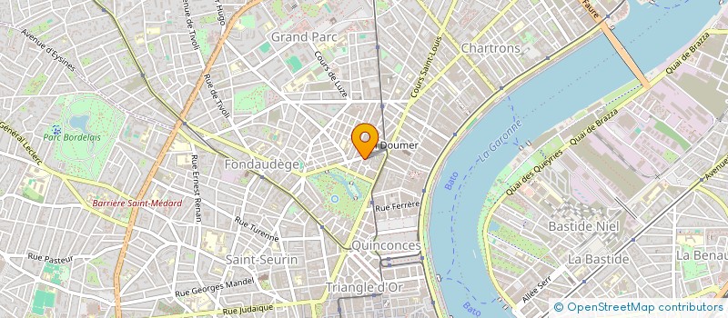 localisation de l'entreprise MADAME ELISABETH LEDESMA  BORDEAUX