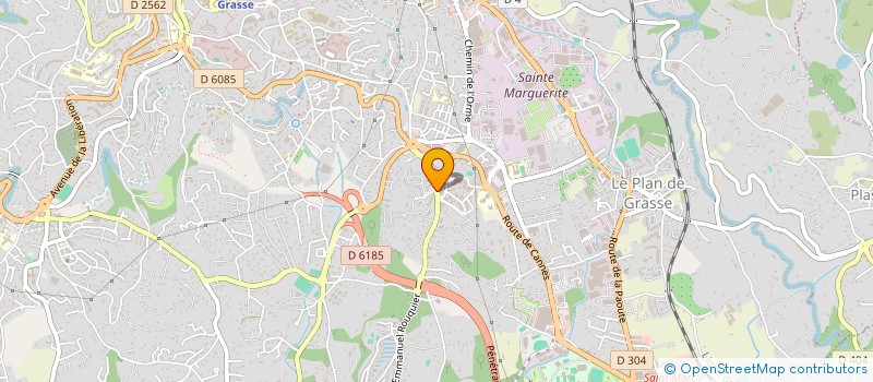 localisation de l'entreprise MADAME ELISABETH LEDOGAR à GRASSE
