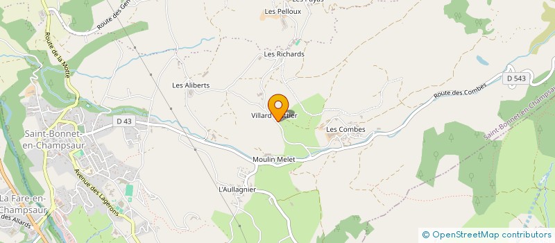 localisation de l'entreprise MADAME ELISABETH LEMKES à SAINT-BONNET-EN-CHAMPSAUR