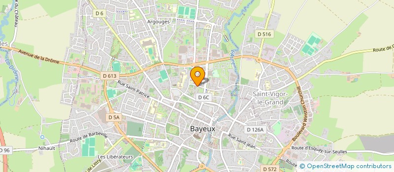 localisation de l'entreprise MADAME ELISABETH LEMOS à BAYEUX