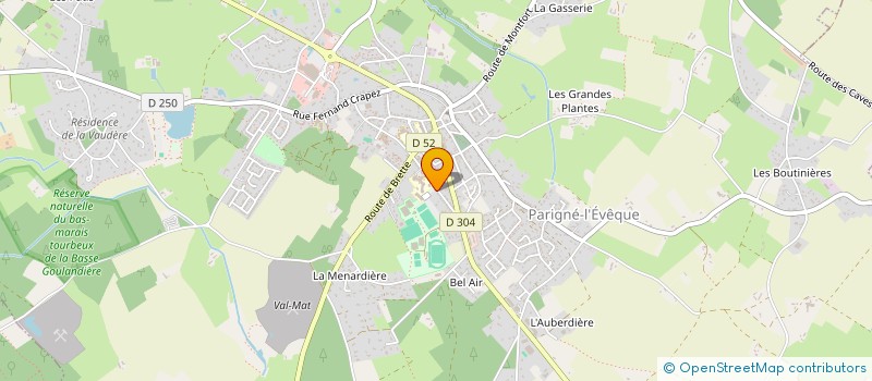 localisation de l'entreprise MADAME ELISABETH LEPETITPAS  CHALLES