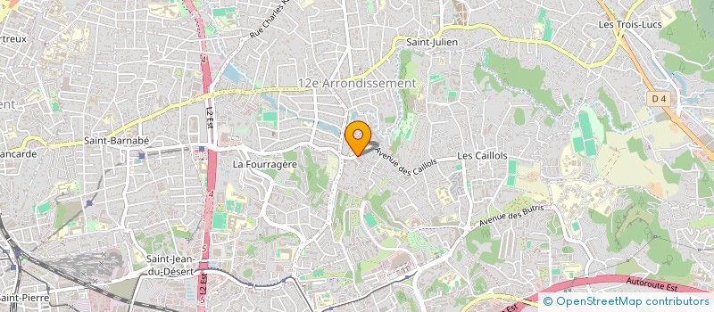 localisation de l'entreprise MADAME ELISABETH LESEIGNEUR  MARSEILLE
