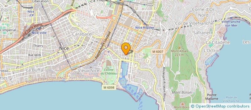 localisation de l'entreprise MADAME ELISABETH LESVENTES  NICE