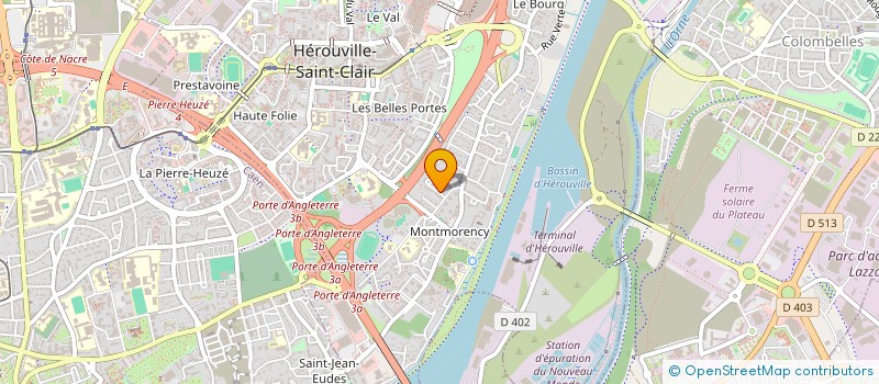 localisation de l'entreprise MADAME ELISABETH LEVERRIER à HEROUVILLE-SAINT-CLAIR