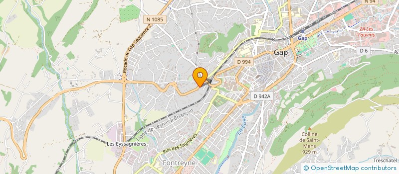 localisation de l'entreprise MADAME ELISABETH LEVERT  GAP