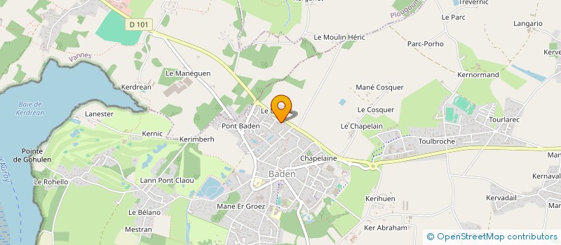 localisation de l'entreprise MADAME ELISABETH LEYONDRE à BADEN