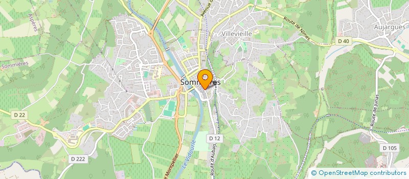 localisation de l'entreprise MADAME ELISABETH LINDBLOM à SOMMIERES