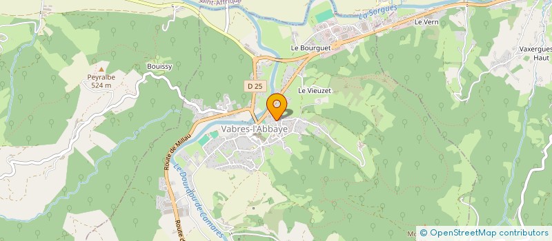 localisation de l'entreprise MADAME ELISABETH LONCKE à MILLAU