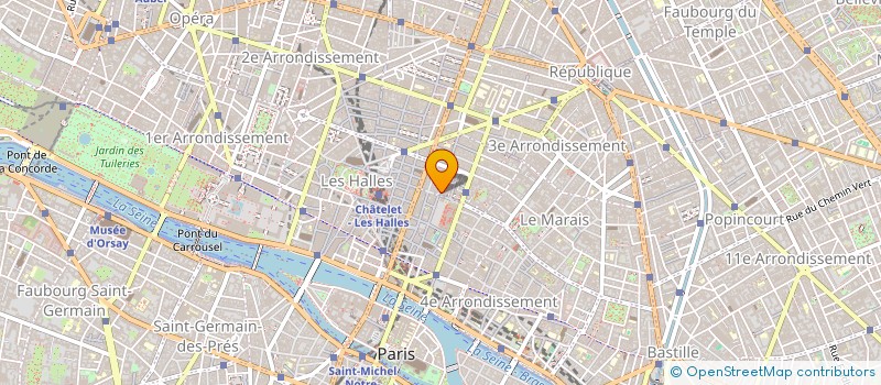 localisation de l'entreprise MADAME ELISABETH LUBERTI  PARIS