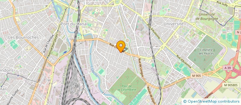 localisation de l'entreprise MADAME ELISABETH LUNOIS  DIJON