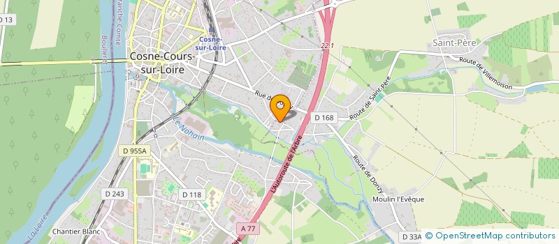 localisation de l'entreprise MADAME ELISABETH LUTIGNIER  SAINT-PERE